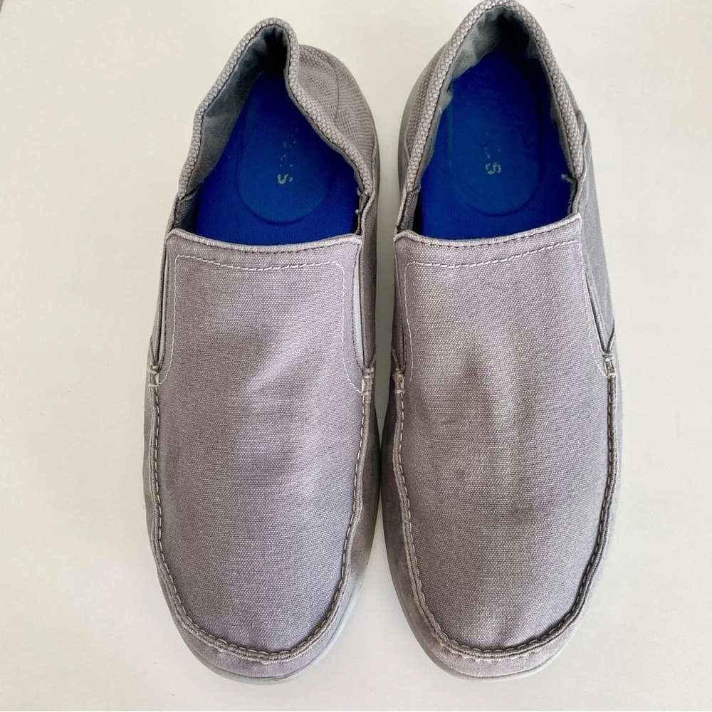 CROCS Men's Gray Slip-Ons